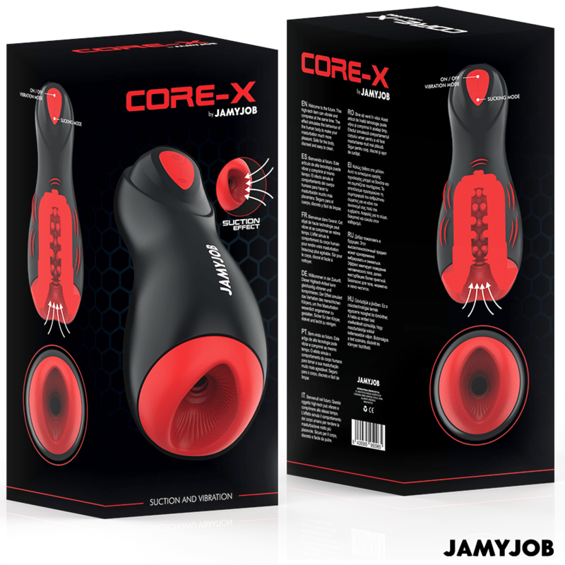 JAMYJOB - CORE - X AUTOMATIC MASTURBATOR 5 SUCTION AND VIBRATION MODES - Toys "n" Us