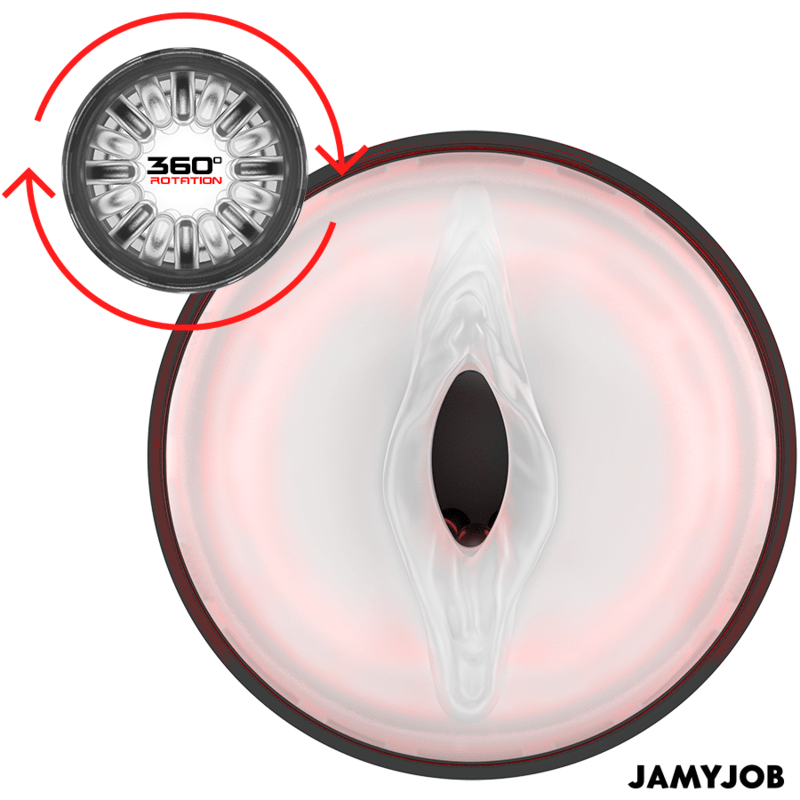 JAMYJOB - CYCLONE AUTOMATIC VAGINA MASTURBATOR 10 ROTATION AND THRUST MODES - Toys "n" Us