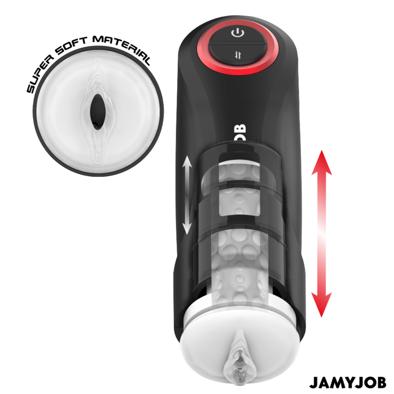 JAMYJOB - GRAVITY AUTOMATIC VAGINA MASTURBATOR 5 THRUSTING MODES AND SOUND EFFECT - Toys "n" Us