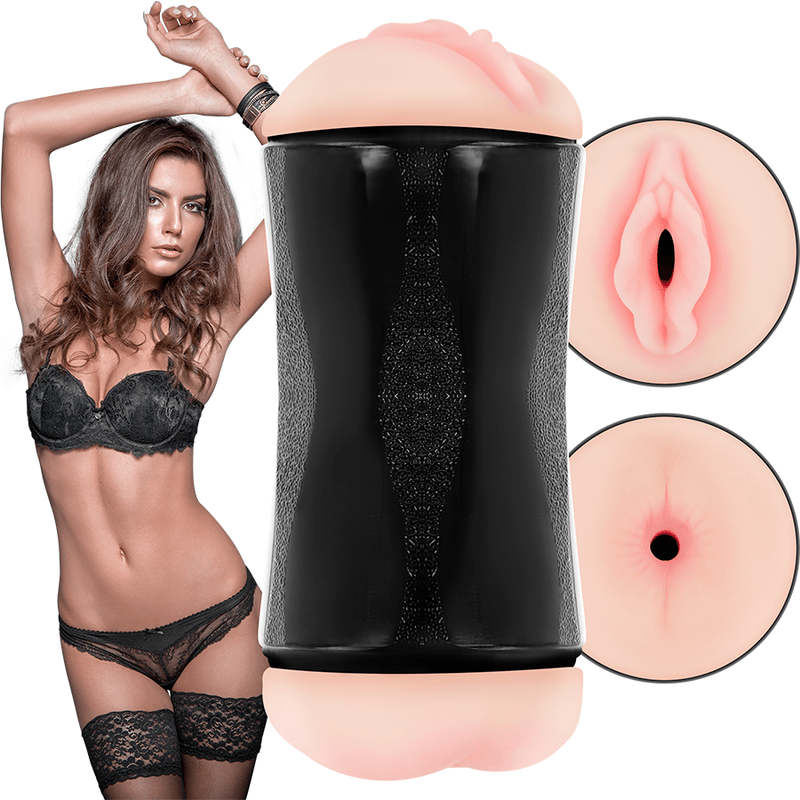 JAMYJOB - MASTURBADOR DE BURACO DUPLO JAMYJOB - RANDY - VAGINA E NUS - Toys "n" Us