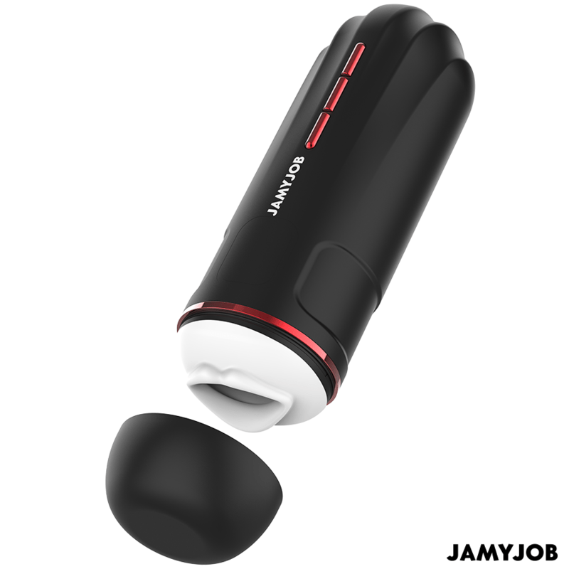 JAMYJOB - MEGABITE AUTOMATIC MOUTH MASTURBATOR 5 SUCTION AND VIBRATION MODES - Toys "n" Us
