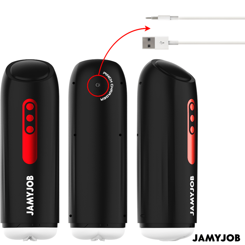 JAMYJOB - PHANTOM AUTOMATIC VAGINA MASTURBATOR 5 SUCTION AND THRUST MODES - Toys "n" Us