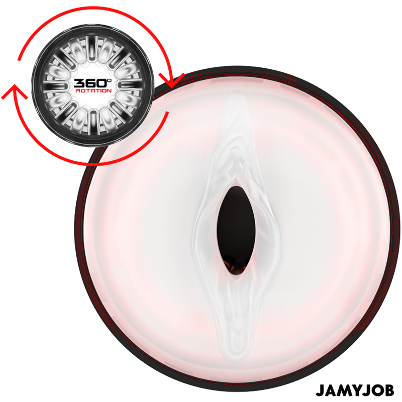 JAMYJOB - STORM AUTOMATIC VAGINA MASTURBATOR 10 ROTATION AND THRUST MODES - Toys "n" Us