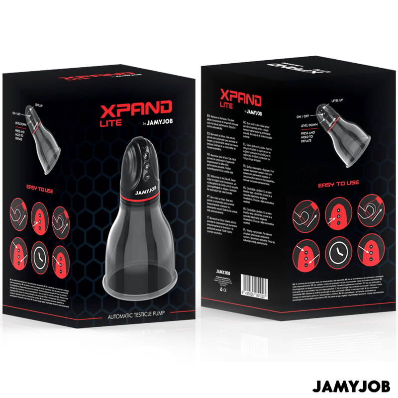 JAMYJOB - XPAND LITE AUTOMATIC TESTIC PUMP 3 SUCTION LEVELS GREY - Toys "n" Us