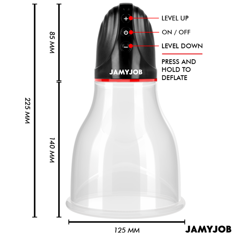 JAMYJOB - XPAND LITE AUTOMATIC TESTIC PUMP 3 SUCTION LEVELS GREY - Toys "n" Us