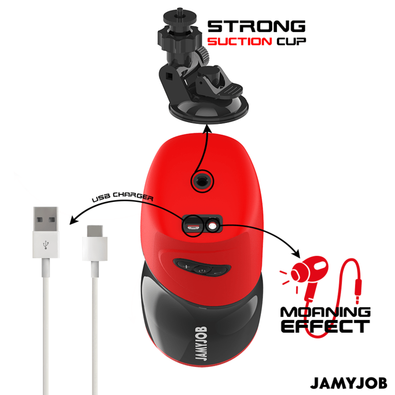 JAMYJOB - XPEED AUTOMATIC VAGINA MASTURBATOR 5 THRUSTING MODES AND SOUND EFFECT - Toys "n" Us