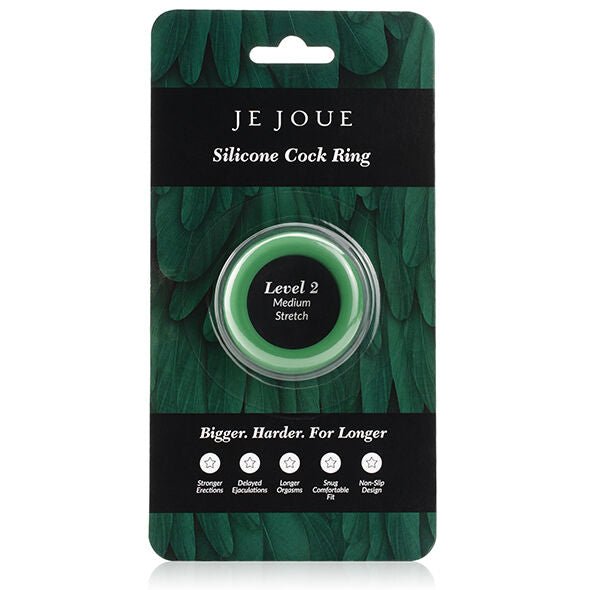 JE JOUE - ANEL DE SILICONE VERDE CHOKE MÉDIO - Toys "n" Us