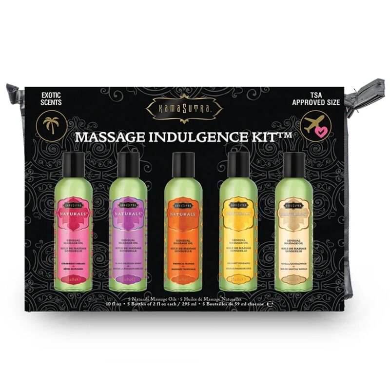 KAMASUTRA - KIT DE ÓLEO DE MASSAGEM INDULGENCE - Toys "n" Us