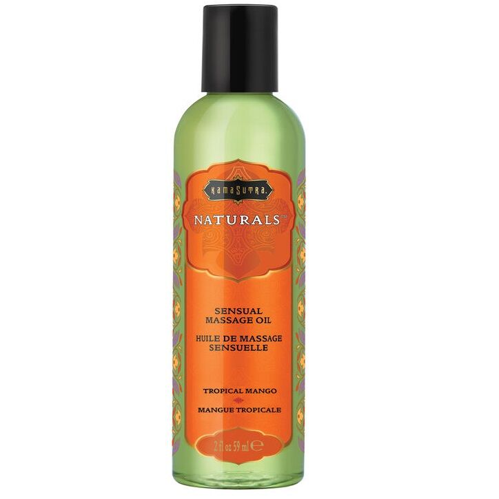 KAMASUTRA - ÓLEO DE MASSAGEM DE MANGA TROPICAL NATURAL 59 ML - Toys "n" Us