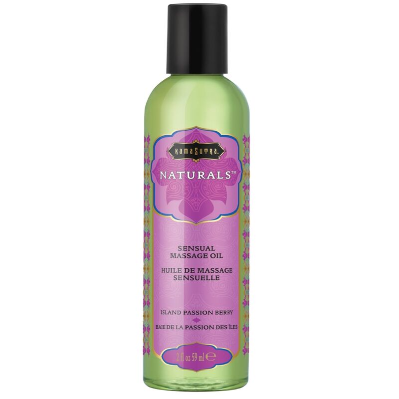KAMASUTRA - ÓLEO DE MASSAGEM NATURAL ILHA PASSION BERRY 59 ML - Toys "n" Us