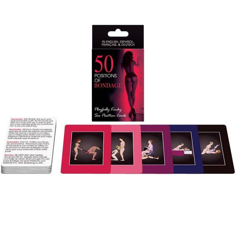 KHEPER GAMES - 50 POSIÇÕES DE CARTÕES DE BONDAGE - Toys "n" Us