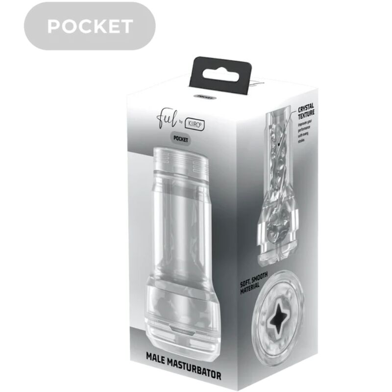 KIIROO - FEEL POCKET STROKER CRYSTAL BY KIIROO TRANSPARENT - Toys "n" Us