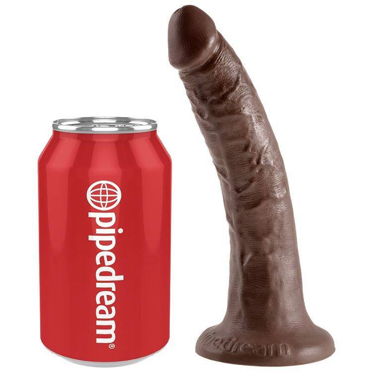 KING COCK - 7 DILDO CHOCOLATE 17.8 CM - Toys "n" Us