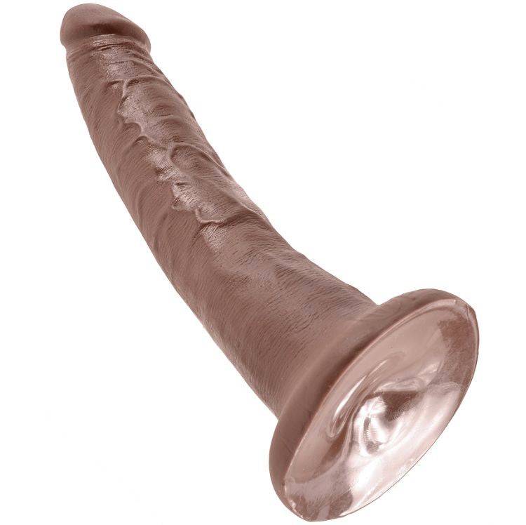 KING COCK - 7 DILDO CHOCOLATE 17.8 CM - Toys "n" Us