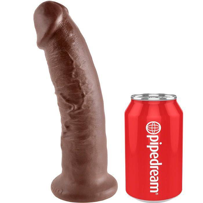 KING COCK - 9 DILDO MARROM 22.9 CM - Toys "n" Us