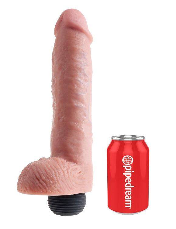 KING COCK - PÊNIS EJACULADOR NATURAL REALISTA 27.94 CM - Toys "n" Us