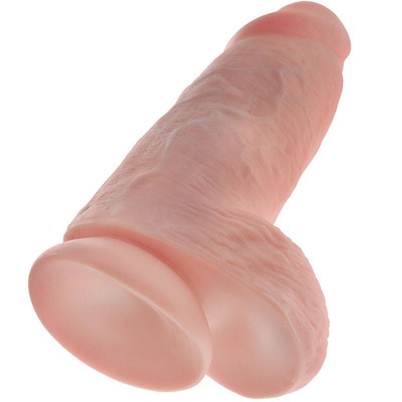 KING COCK - PÊNIS REALÍSTICO GORDINHO 23 CM - Toys "n" Us