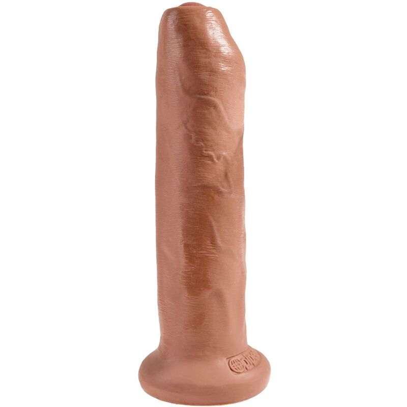 KING COCK - UNCUT REALISTIC PENIS 17.8 CM CARAMEL - Toys "n" Us
