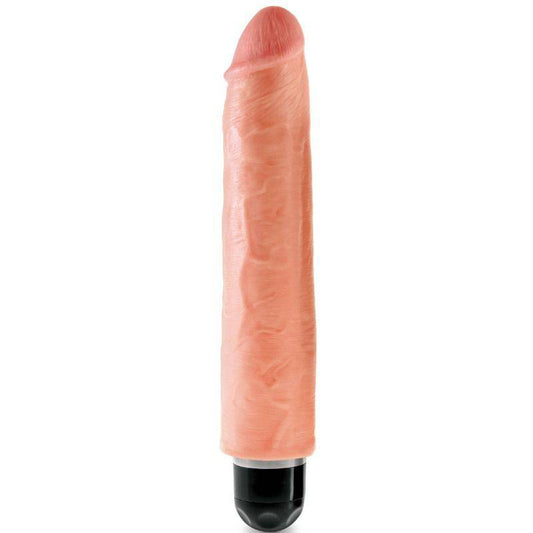 KING COCK - VIBRADOR REALÍSTICO STIFFY 25.4 CM NATURAL - Toys "n" Us