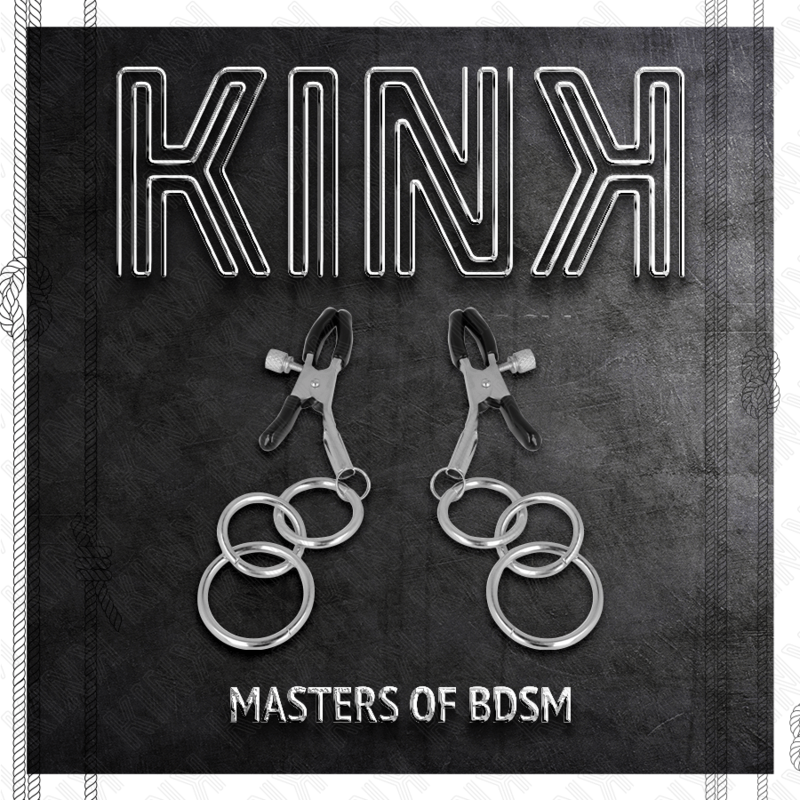 KINK - 3 O - RING NIPPLE CLAMP 6 CM - Toys "n" Us