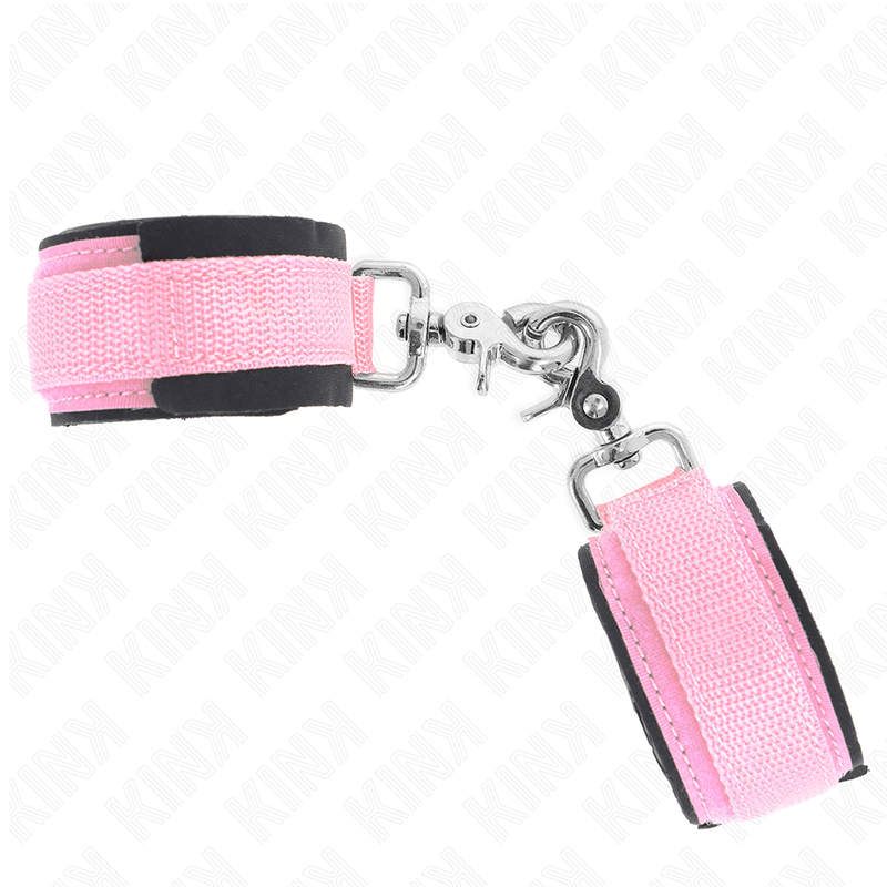 KINK - ADJUSTABLE NEOPRENE WRIST RESTRAINTS PINK ADJUSTABLE 22 - 34 CM - Toys "n" Us