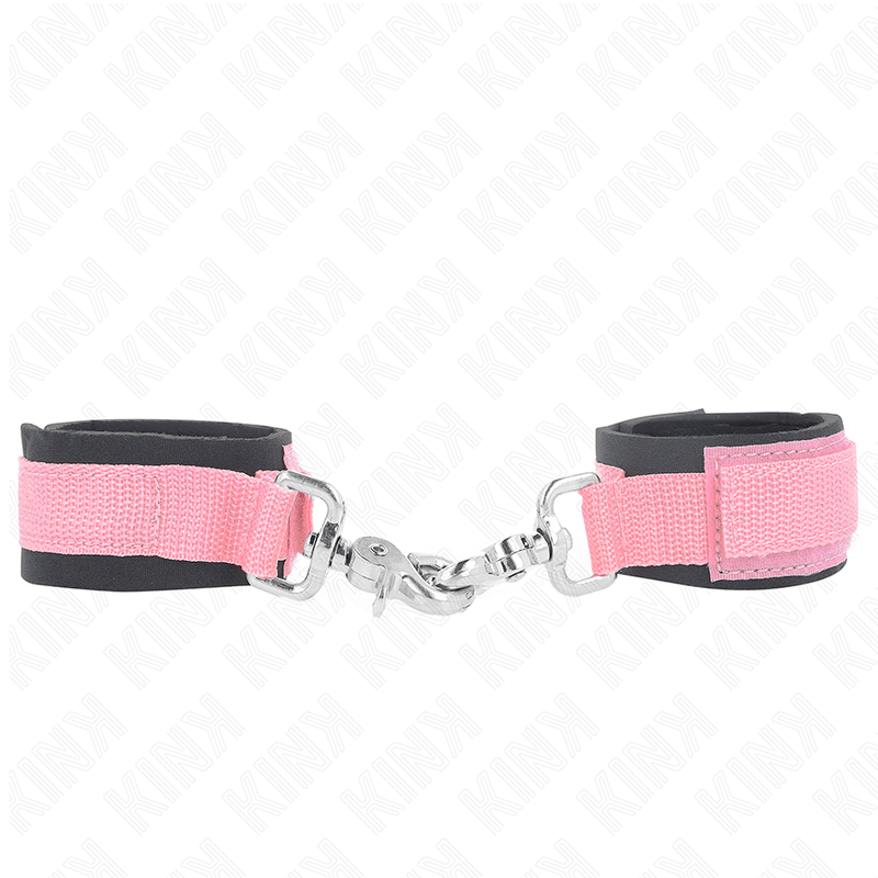 KINK - ADJUSTABLE NEOPRENE WRIST RESTRAINTS PINK ADJUSTABLE 22 - 34 CM - Toys "n" Us