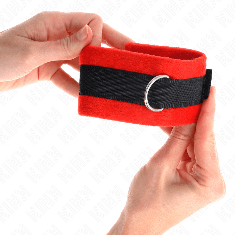 KINK - ALGEMAS DE PELE INICIANTE PRETO - VERMELHO 30 X 7 CM - Toys "n" Us