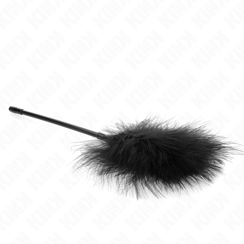 KINK - BLACK TICKLE FEATHERS USED FOR THE BONDAGE KIT 27 CM - Toys "n" Us