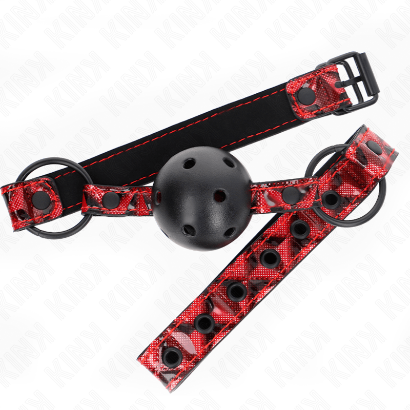 KINK - BOLA PADRÃO DIAMANTE 4,5 CM GAG MODELO 2 64,5 CM AJUSTÁVEL 42 - 60 CM - Toys "n" Us