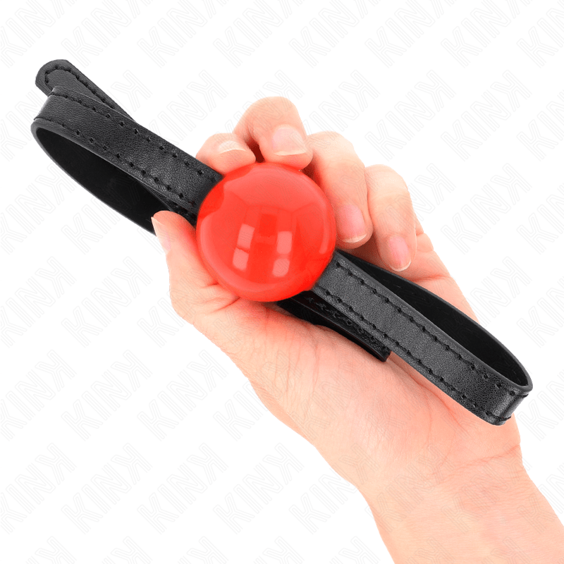 KINK - BOLA SIMPLES VERMELHA MORDAÇA 4 CM 65 x 1,5 CM - Toys "n" Us