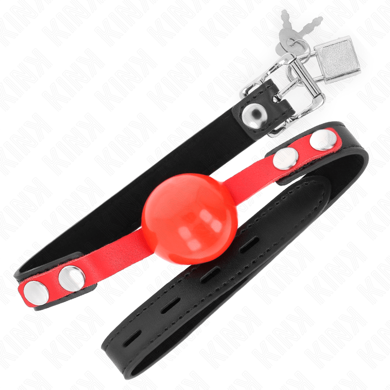 KINK - BOLA TPE MACIA 4 CM GAG MODELO 4 60 x 2 CM AJUSTÁVEL 37 - 52 CM - Toys "n" Us