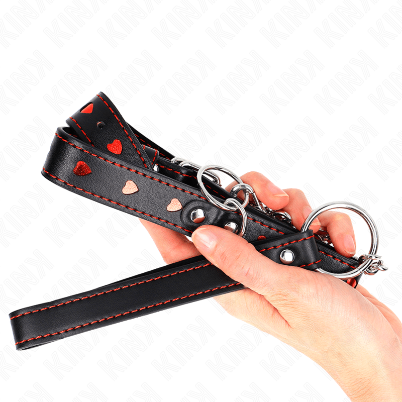 KINK - COLAR COM ALÇA 65 CM DETALHES CORAÇÃO 52,5 X 2,5 CM - Toys "n" Us