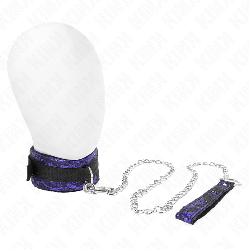 KINK - COLAR CURTO DE RENDA DE VELUDO COM CINTO 105 CM COM DEFEITO EM NYLON 44 X 5,5 CM - Toys "n" Us
