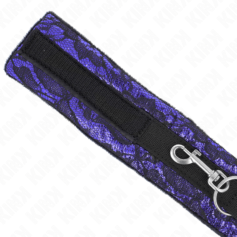 KINK - COLAR CURTO DE RENDA DE VELUDO COM CINTO 105 CM COM DEFEITO EM NYLON 44 X 5,5 CM - Toys "n" Us