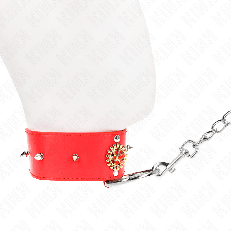 KINK - COLAR DE DIAMANTE VERMELHO COM CINTO 65 CM AJDUSTÁVEL 35 - 51 CM X 7 CM - Toys "n" Us