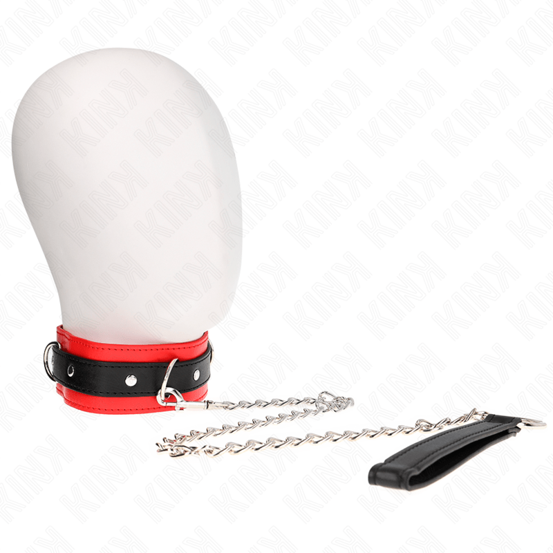 KINK - COLAR MODELO BÁSICO COM TRELA 65 CM MODELO 3 VERMELHO 53 X 5 CM - Toys "n" Us