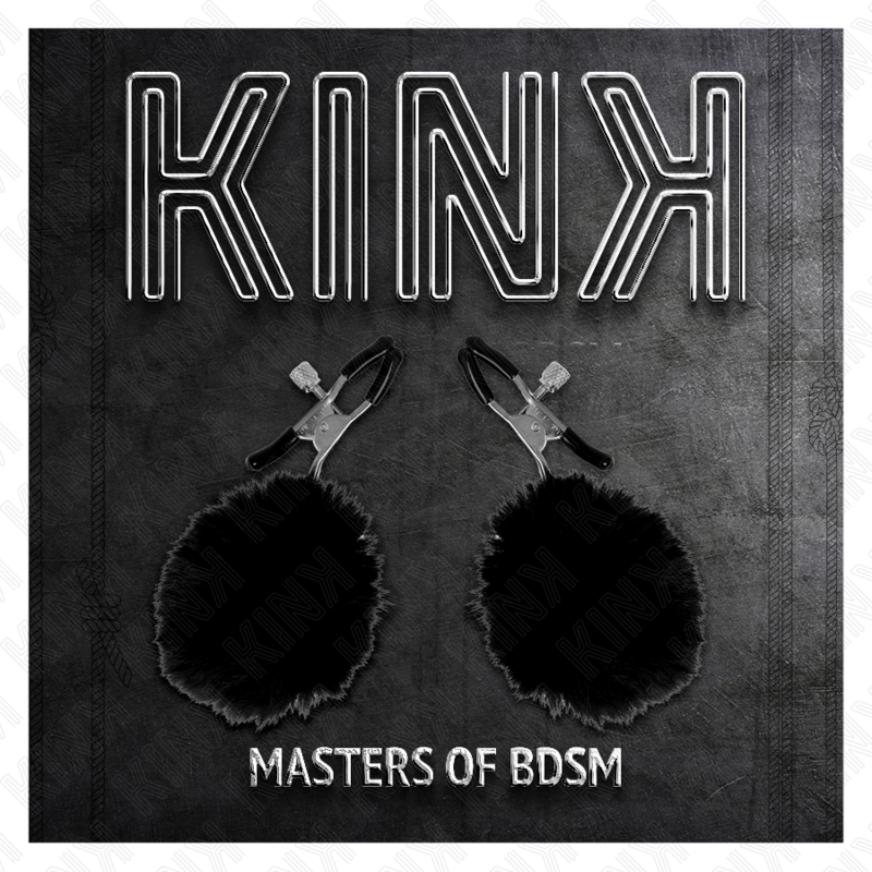 KINK - GRAMPO DE BOLA DE PELE FALSA PRETO 6 CM - Toys "n" Us
