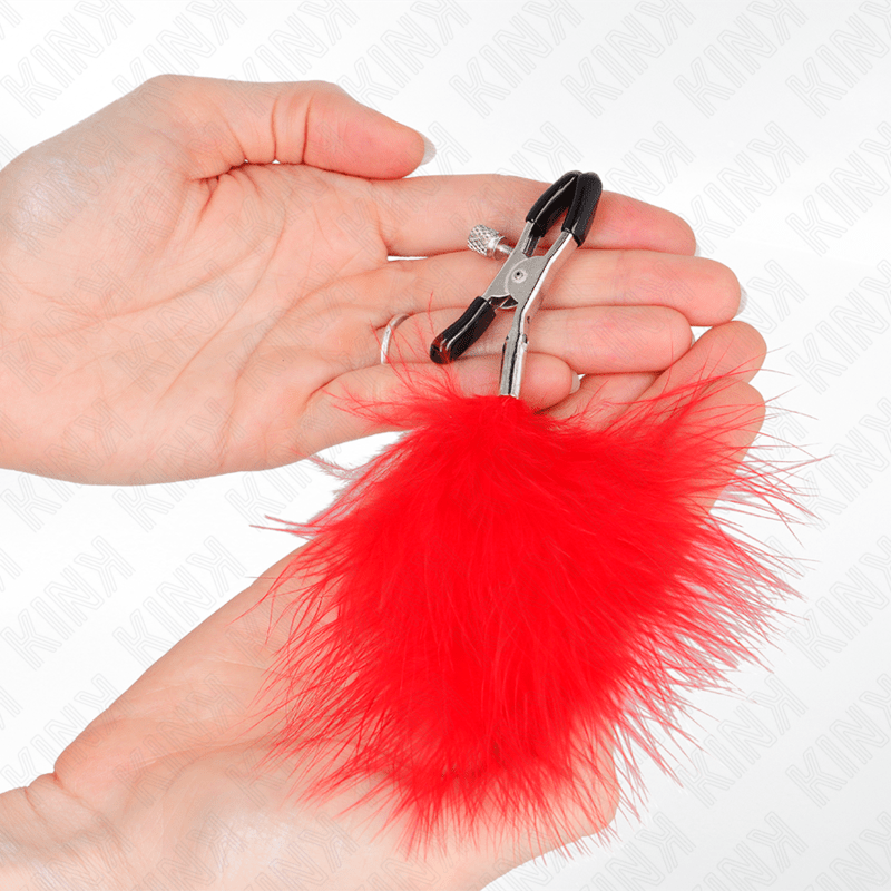 KINK - GRAMPO DE PENA VERMELHO 7 CM - Toys "n" Us