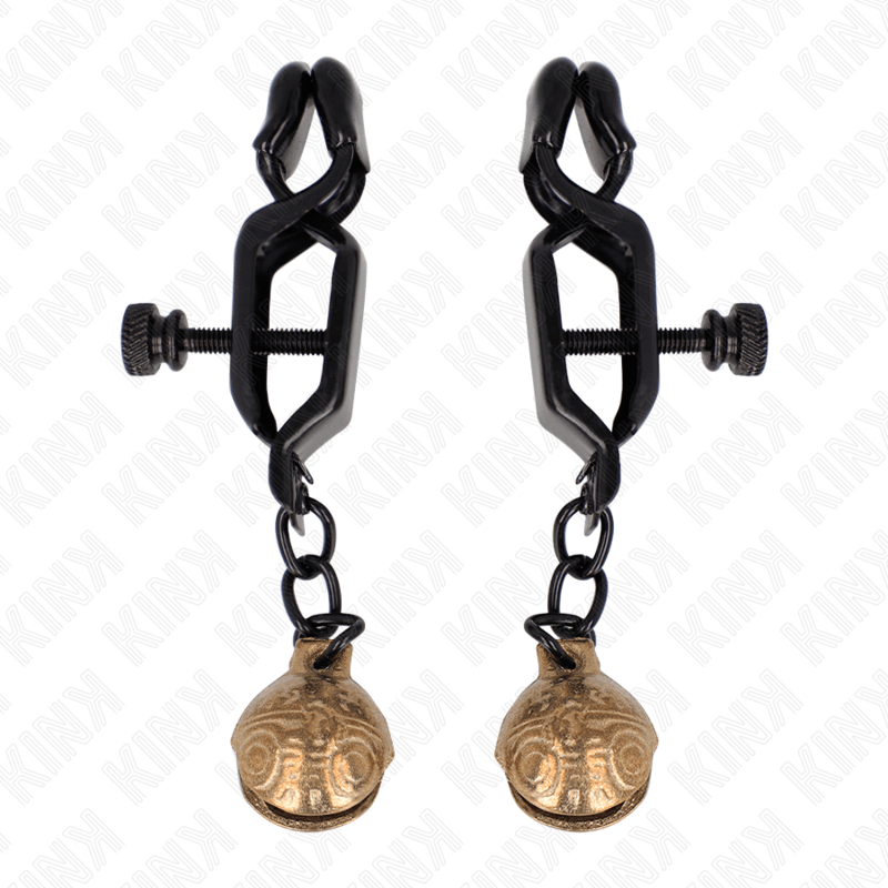 KINK - GRAMPOS DE BICO ESTILO BELL JAW PRETO 7 CM - Toys "n" Us