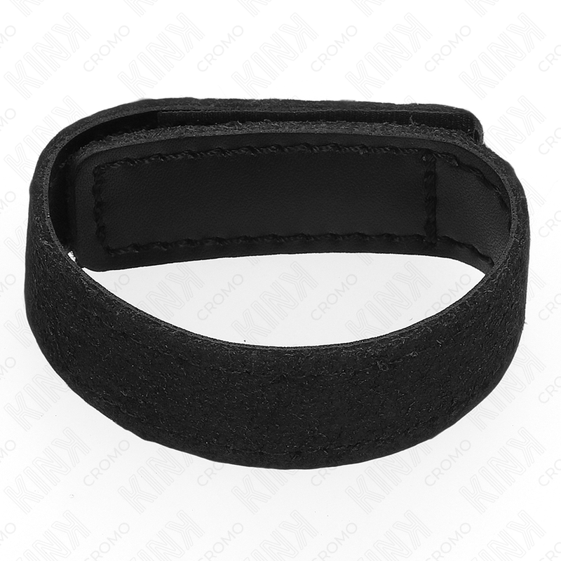 KINK - LEATHER PENIS RING WITH VELCRO CLOSURE 20 X 2 CM - Toys "n" Us