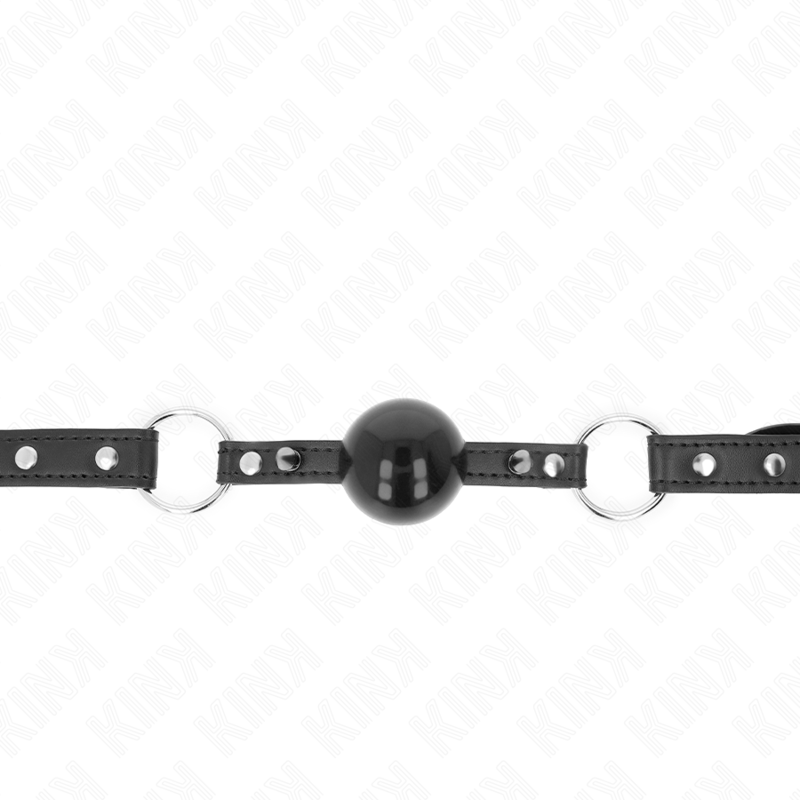 KINK - MORDAÇA BOLA 4 CM COM PONTA REBITE E SNAP LOCK 65 x 2 CM - Toys "n" Us