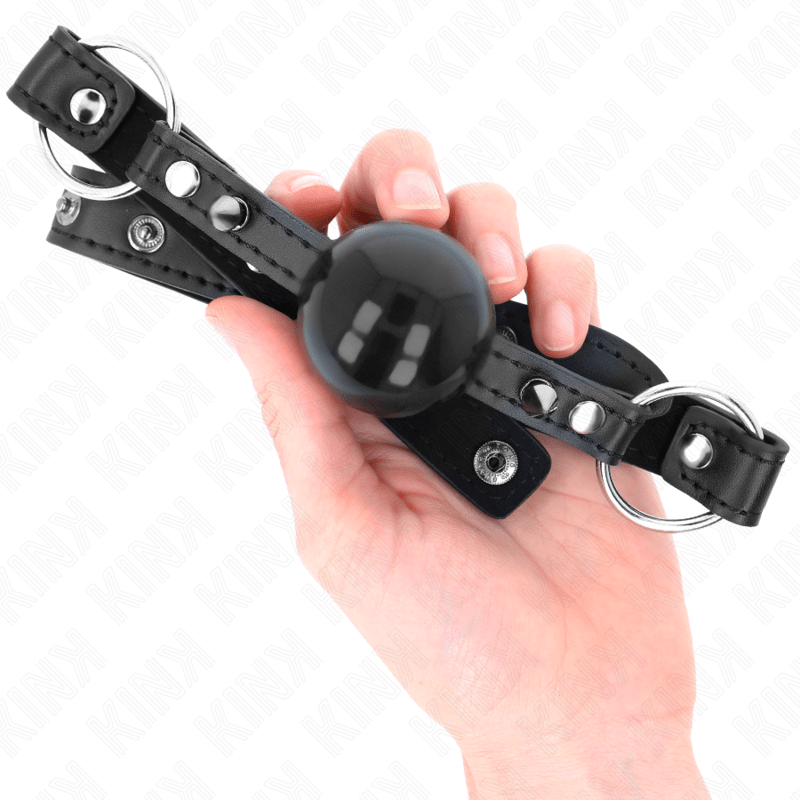 KINK - MORDAÇA BOLA 4 CM COM PONTA REBITE E SNAP LOCK 65 x 2 CM - Toys "n" Us