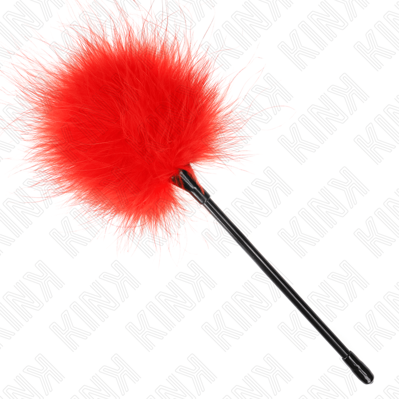 KINK - PENAS DE CÓCEGAS VERMELHAS USADAS NO KIT BONDAGE 27 CM - Toys "n" Us