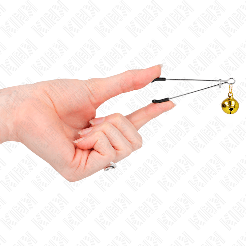 KINK - PINÇAS DE BINO FINAS OURO 7 CM - Toys "n" Us