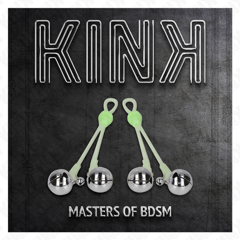 KINK - PINÇAS DE CRÂNIO LUMINOSAS COM ANEL SINOS AJUSTÁVEIS VERDE / PRATA - Toys "n" Us