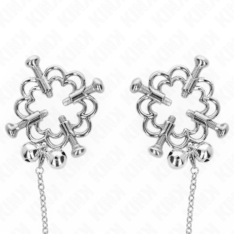 KINK - PINÇAS DE FLOR DE METAL COM CORRENTE - Toys "n" Us