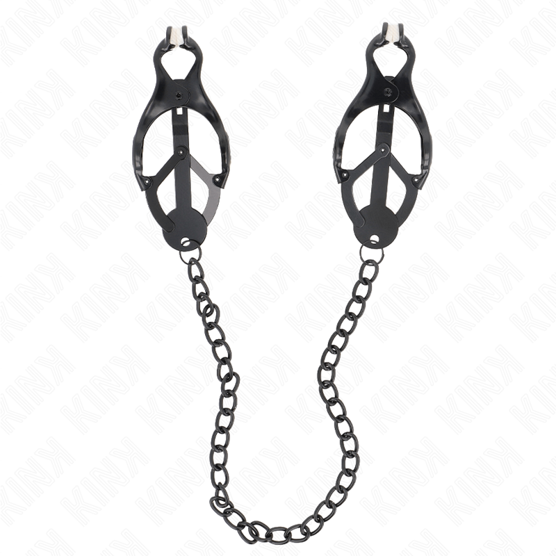 KINK - PINÇAS DE TREVO JAPONÊS COM CORRENTE PRETA 30 CM - Toys "n" Us