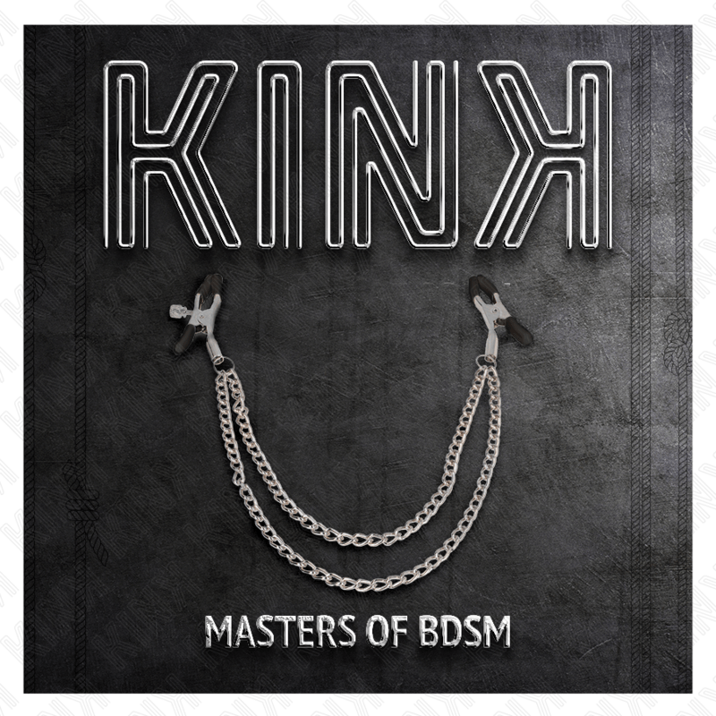 KINK - PINÇAS PARA BICOS COM 2 CORRENTES GROSSAS PRATA 20/23 CM - Toys "n" Us
