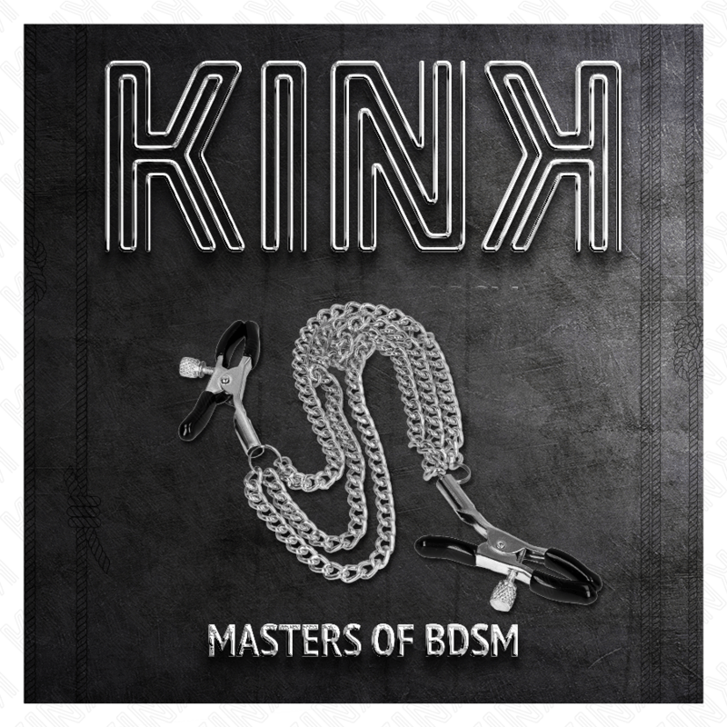 KINK - PINÇAS PARA BICOS COM 3 CORRENTES PRATA 20/23/28 CM - Toys "n" Us