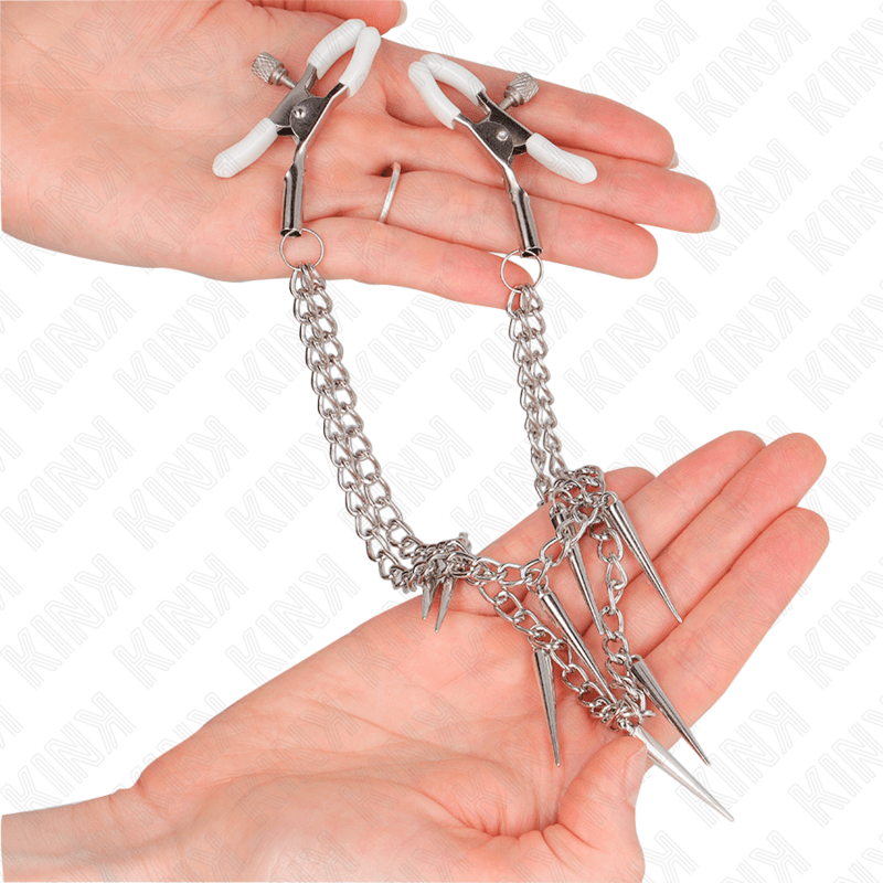 KINK - PINÇAS PARA BICOS COM CORRENTES DE PONTOS 30 CM - Toys "n" Us